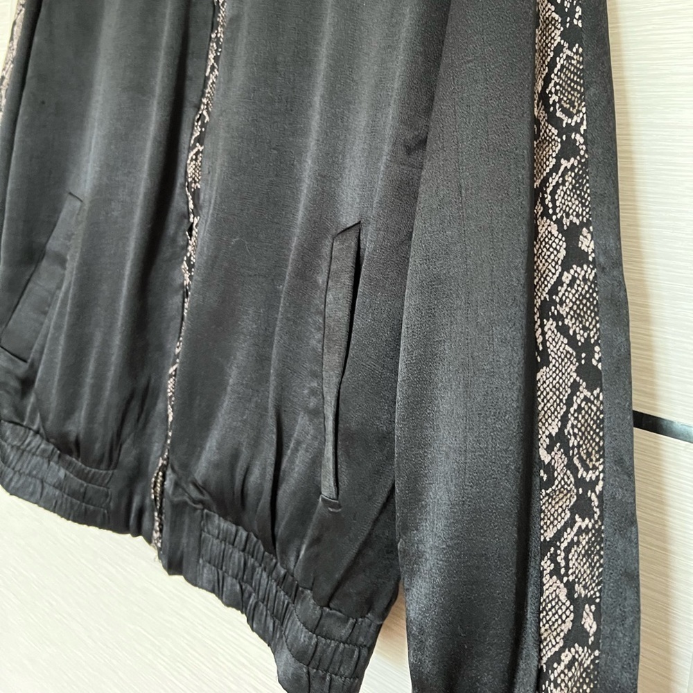 Zara Trf Collection Jacket With Print In Size S - image 5